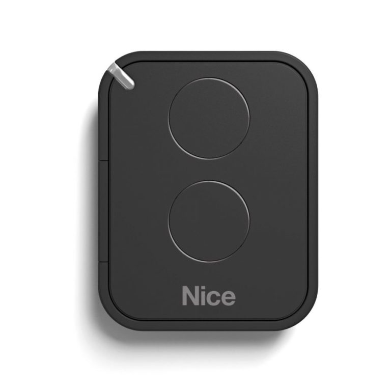 Пульт ERA FLOR для привода фирмы Nice 2-х канальный, цвет черный.